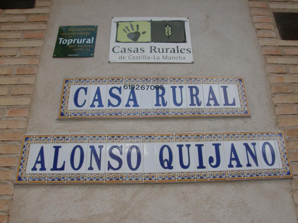 Casa Rural Alonso Quijano Argamasilla de Alba Eksteriør billede